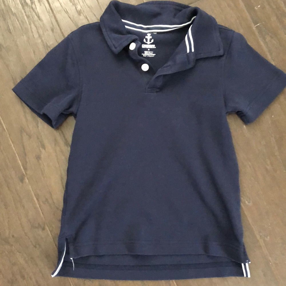Gymboree Navy Polo size 5